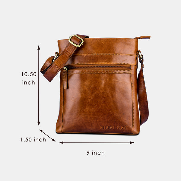 Vintage Leather Purse Crossbody Bags  For Women