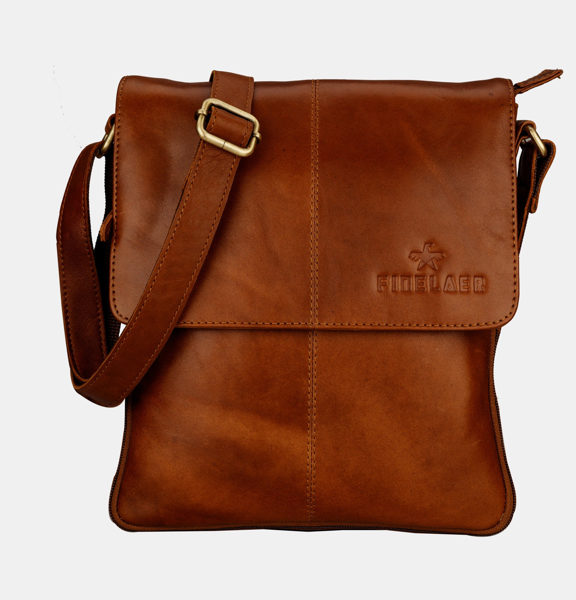 Leather Sling Crossbody Bags For Women – Finelaer