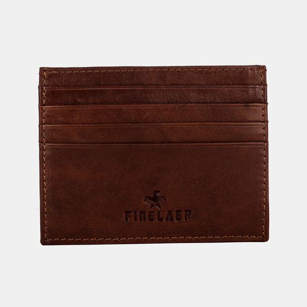 Vintage Leather Slim Front pocket Wallets For Men