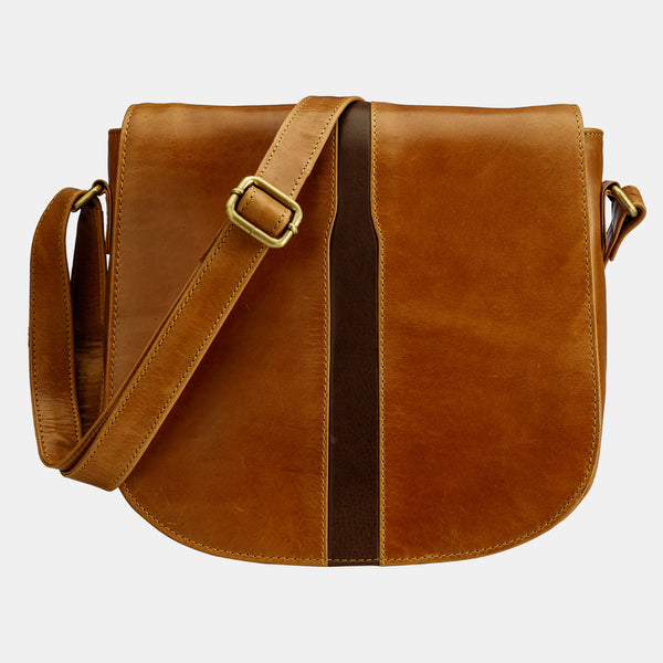 Leather Saddle  Shoulder Crossbody Bags For Women