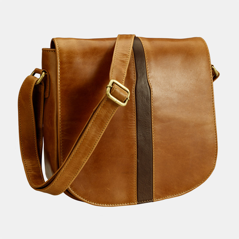 Leather Saddle  Shoulder Crossbody Bags For Women