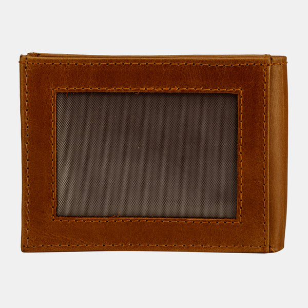 Leather Slim Front Pocket Wallets For Men