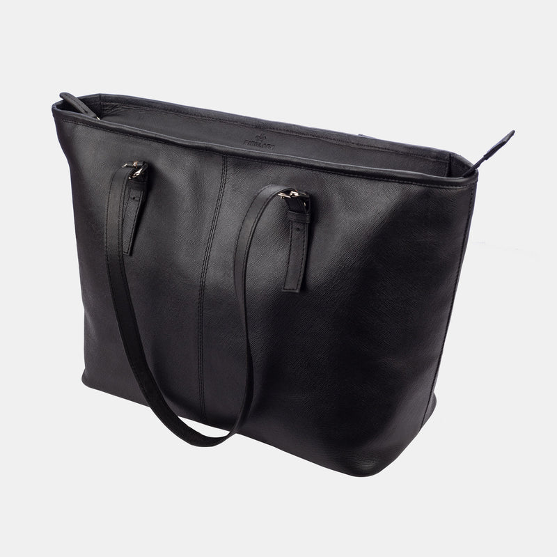 FINELAER Women Top Handle Vintage Leather Tote Shoulder Bag