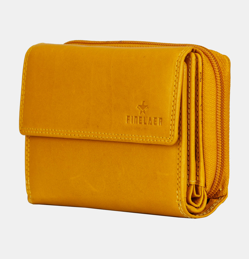 Finelaer Leather Women's Wallet Purses